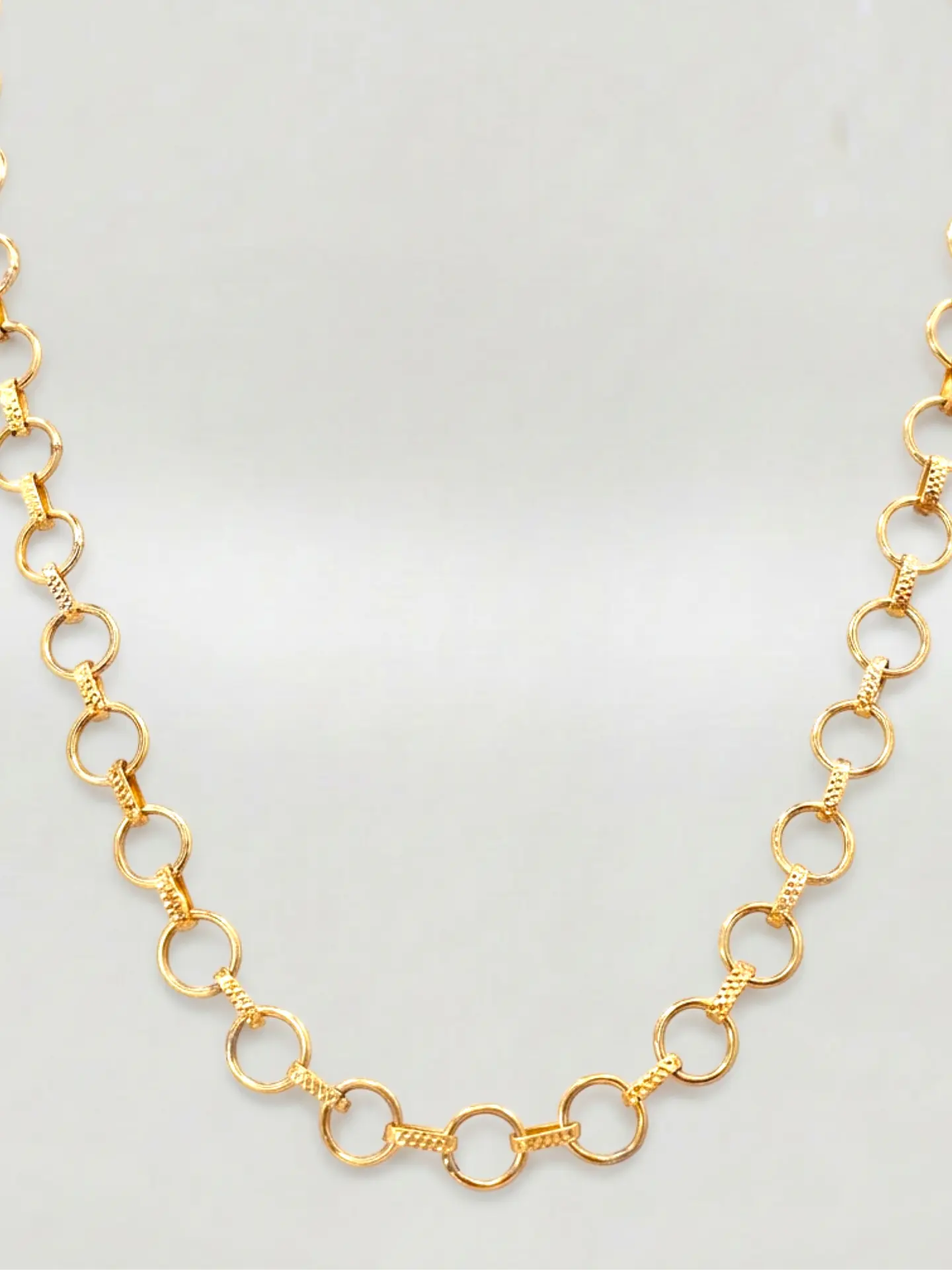 Cadena Rolo Imperial Larga Oro 18k 8