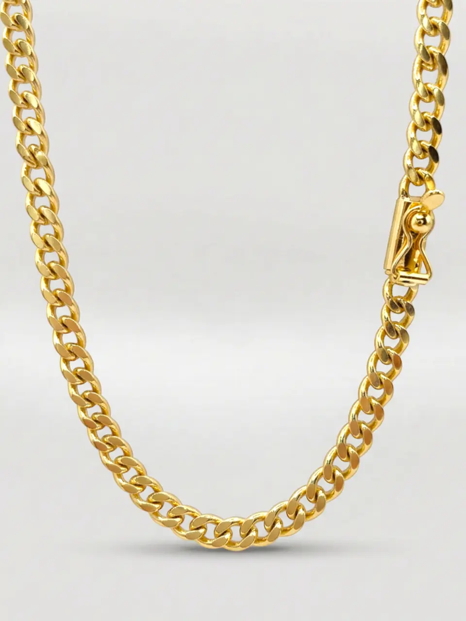 Cadena Grumete Majestuosa Extra Larga Oro 18k 6