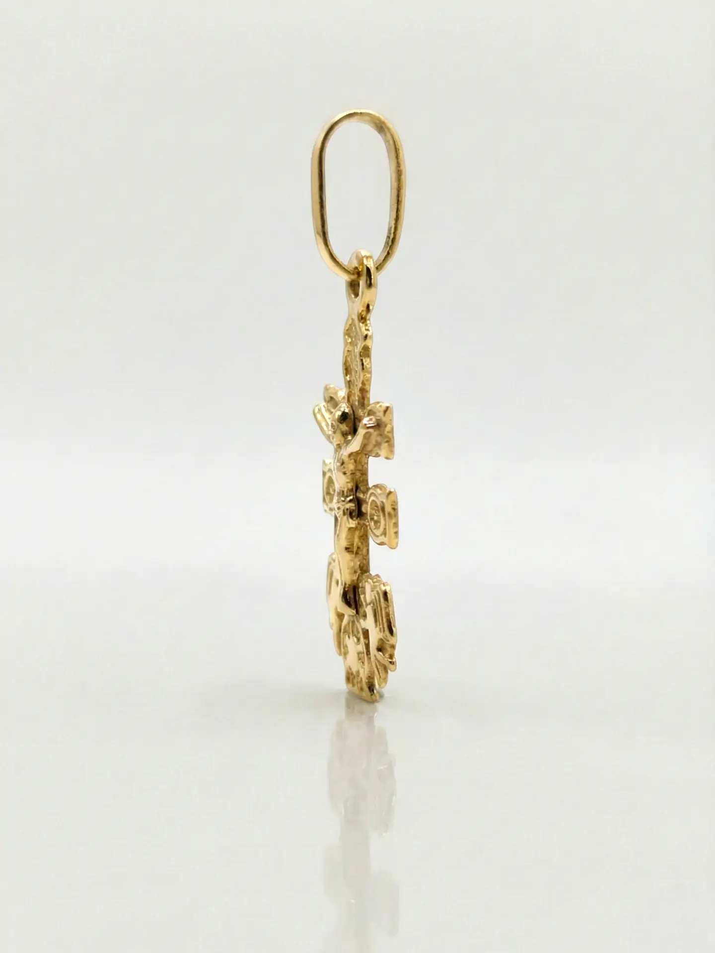 Colgante Cruz de Caravaca Sagrada Oro 18k 2