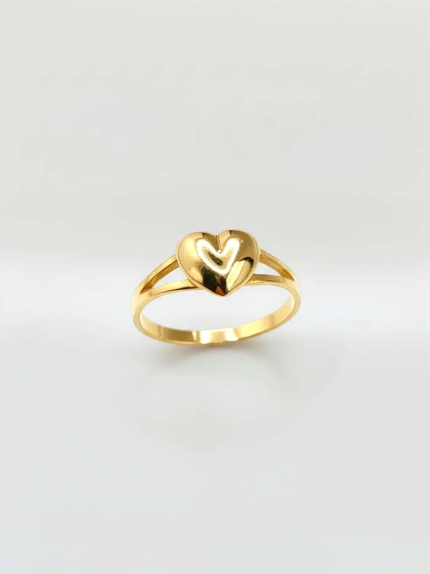 Anillo Corazón de Amor Esencial Oro 18k 1