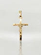 Colgante Cruz Sagrada con Cristo Oro 18k - Miniatura 5