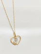 Cadena Corazón de Brillo Circón Oro 18k - Miniatura 6