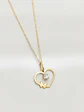 Cadena Corazón de Brillo Circón Oro 18k - Miniatura 5
