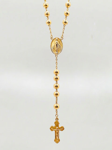 Cadenas Rosario Imperial Extra Largo Oro 18k