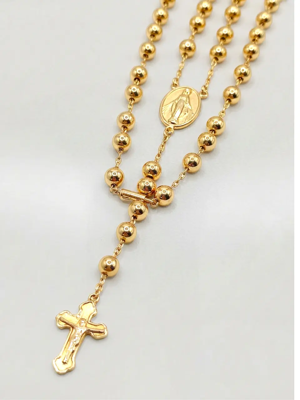 Cadenas Rosario Imperial Extra Largo Oro 18k 3