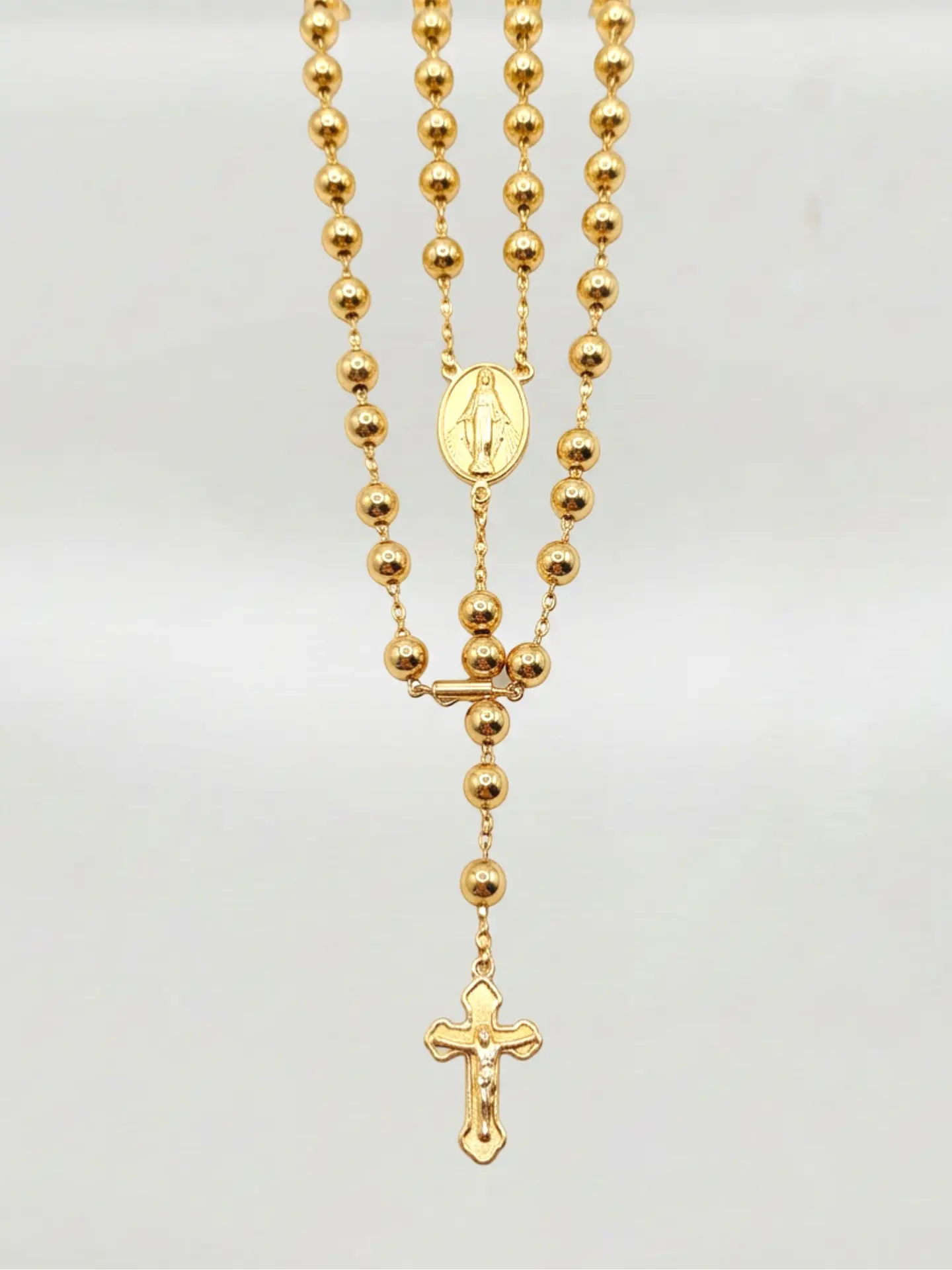 Cadenas Rosario Imperial Extra Largo Oro 18k 5