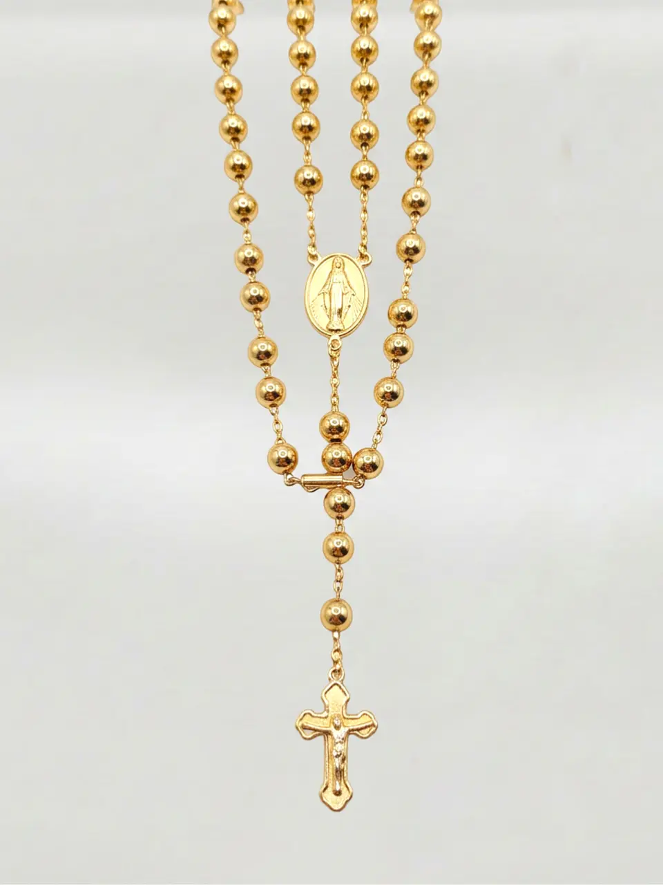 Cadenas Rosario Imperial Extra Largo Oro 18k 5