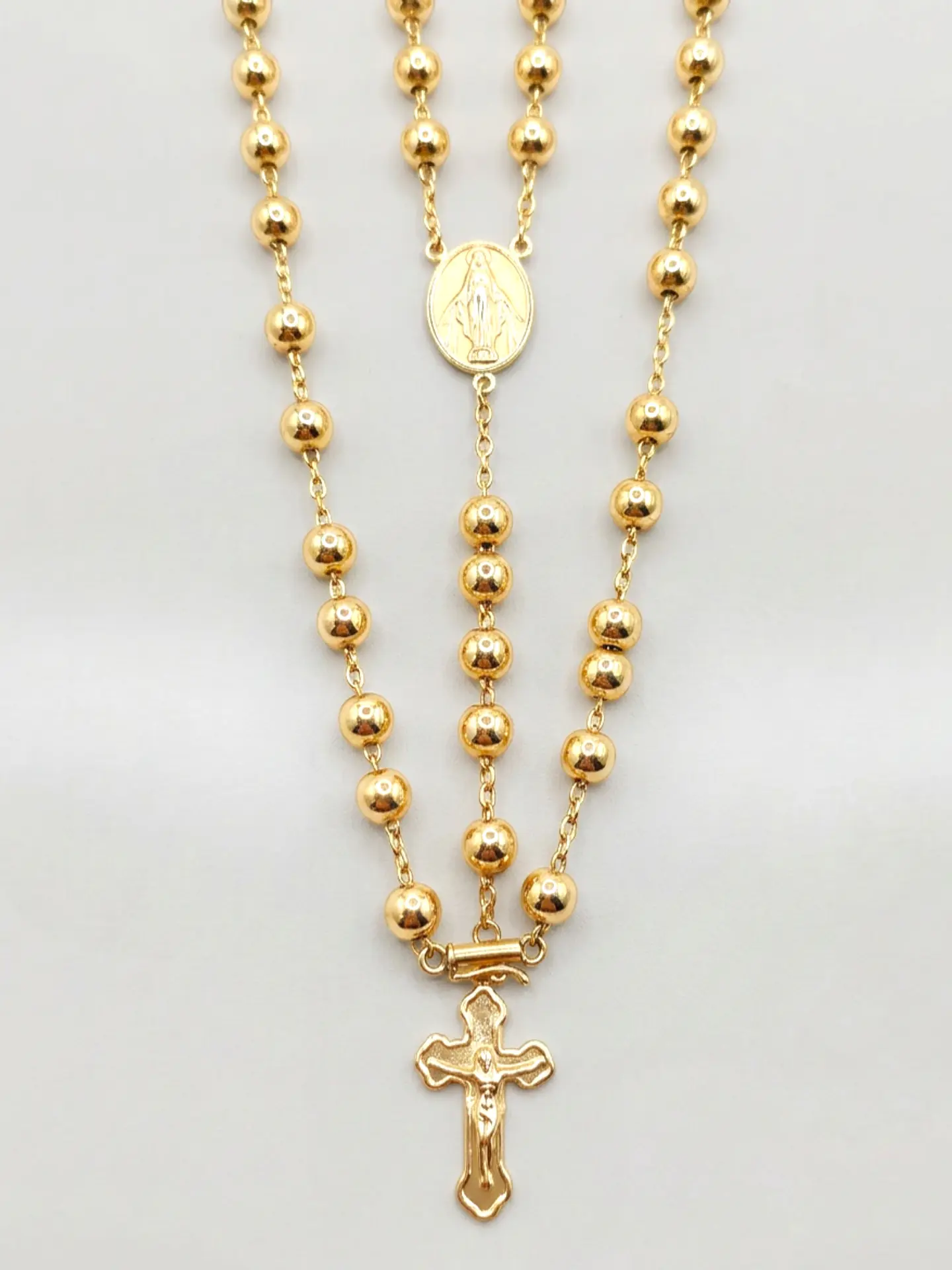 Cadenas Rosario Imperial Extra Largo Oro 18k 1