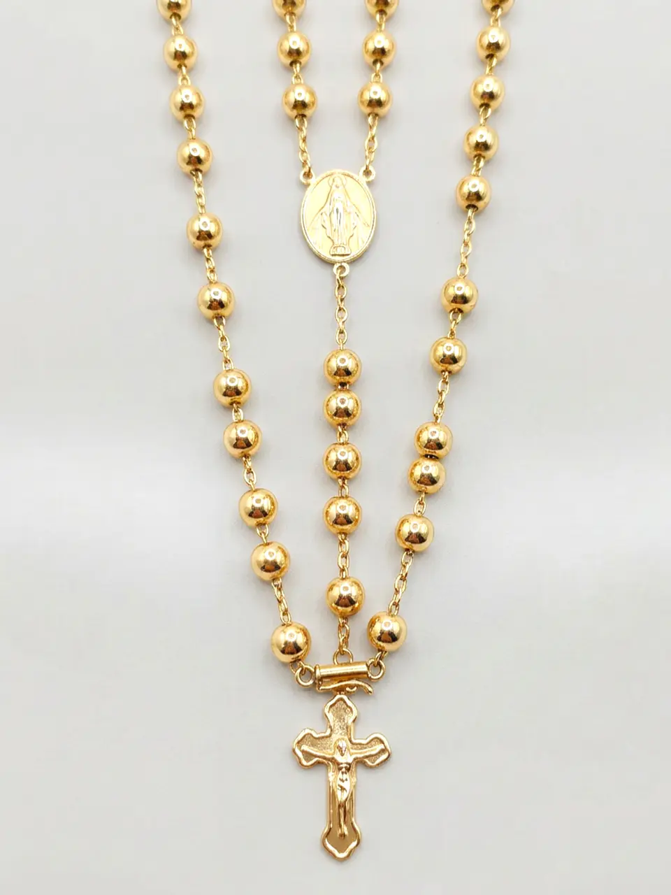 Cadenas Rosario Imperial Extra Largo Oro 18k 1