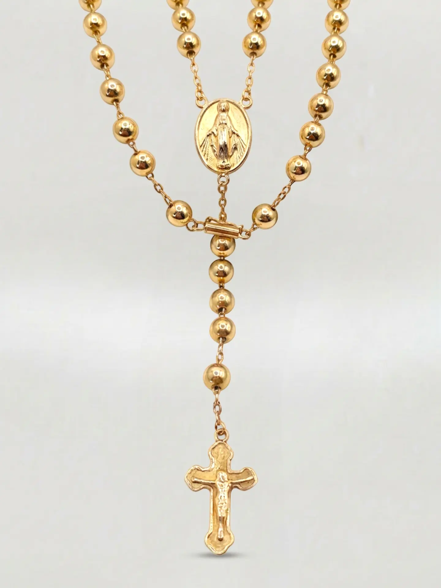 Cadenas Rosario Imperial Extra Largo Oro 18k 6