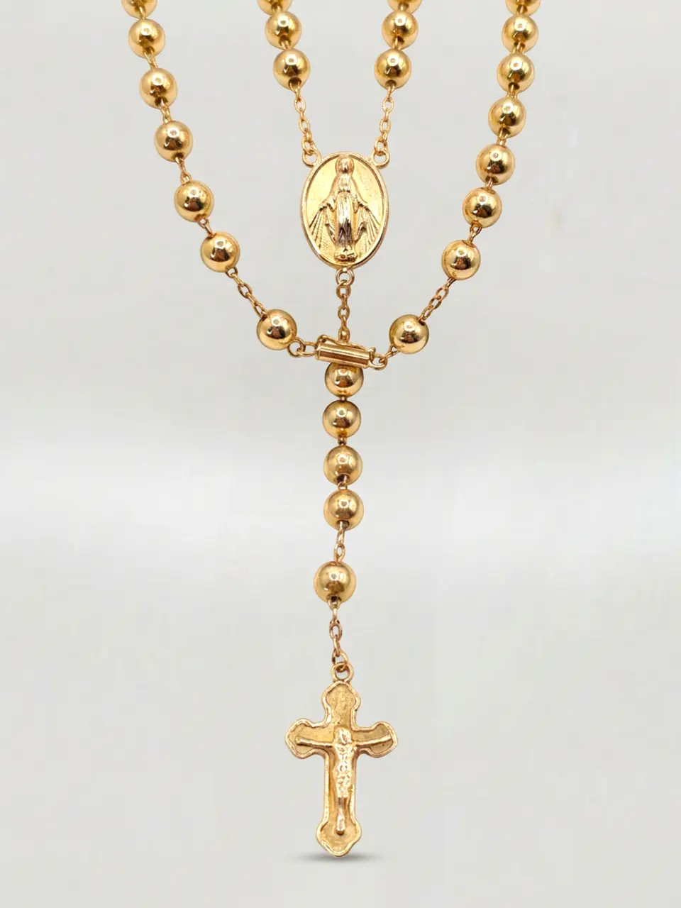 Cadenas Rosario Imperial Extra Largo Oro 18k 6