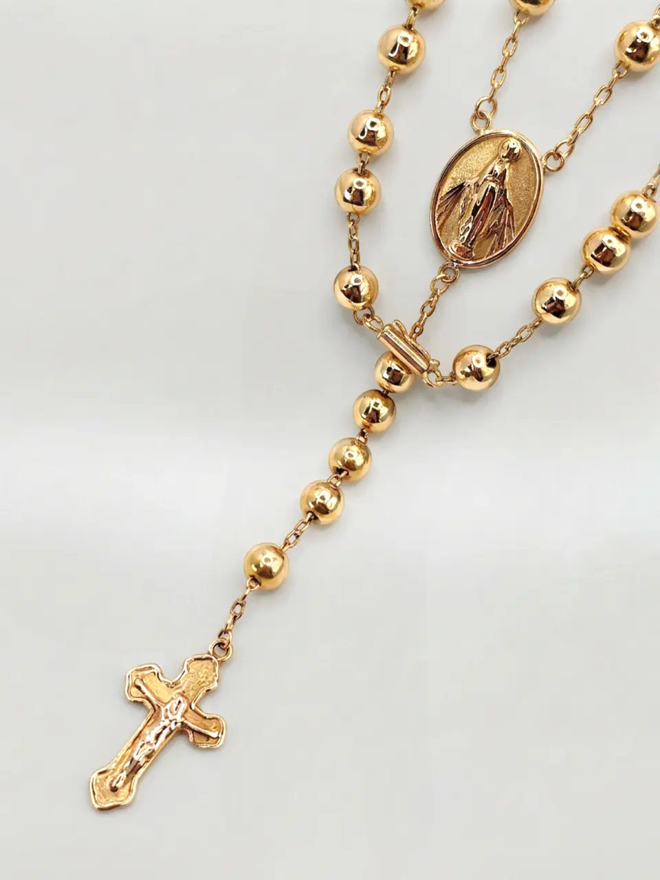 Cadenas Rosario Imperial Extra Largo Oro 18k 7