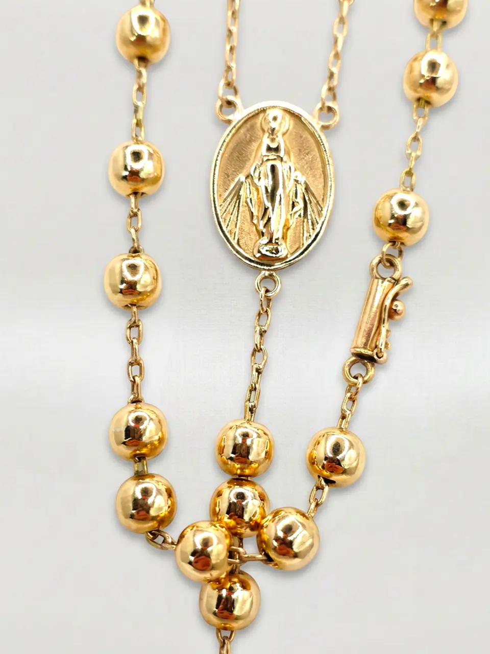 Cadenas Rosario Imperial Extra Largo Oro 18k 8