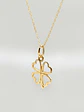 Cadena Trébol de la Suerte Oro 18k - Miniatura 3