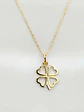Cadena Trébol de la Suerte Oro 18k - Miniatura 4