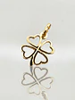 Colgante Trébol de la Suerte Oro 18k - Miniatura 2