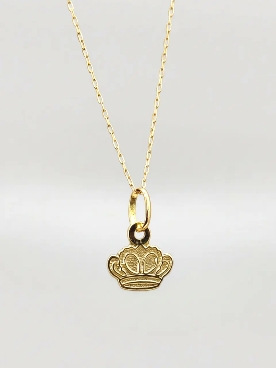 Cadena Corona Imperial Oro 18k 1