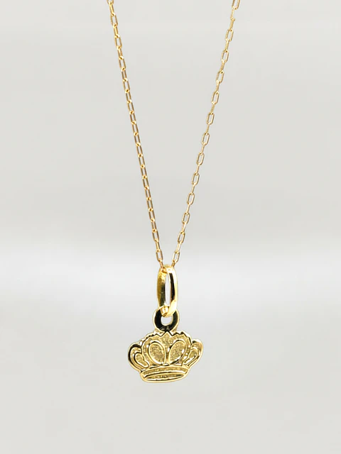 Cadena Corona Imperial Oro 18k
