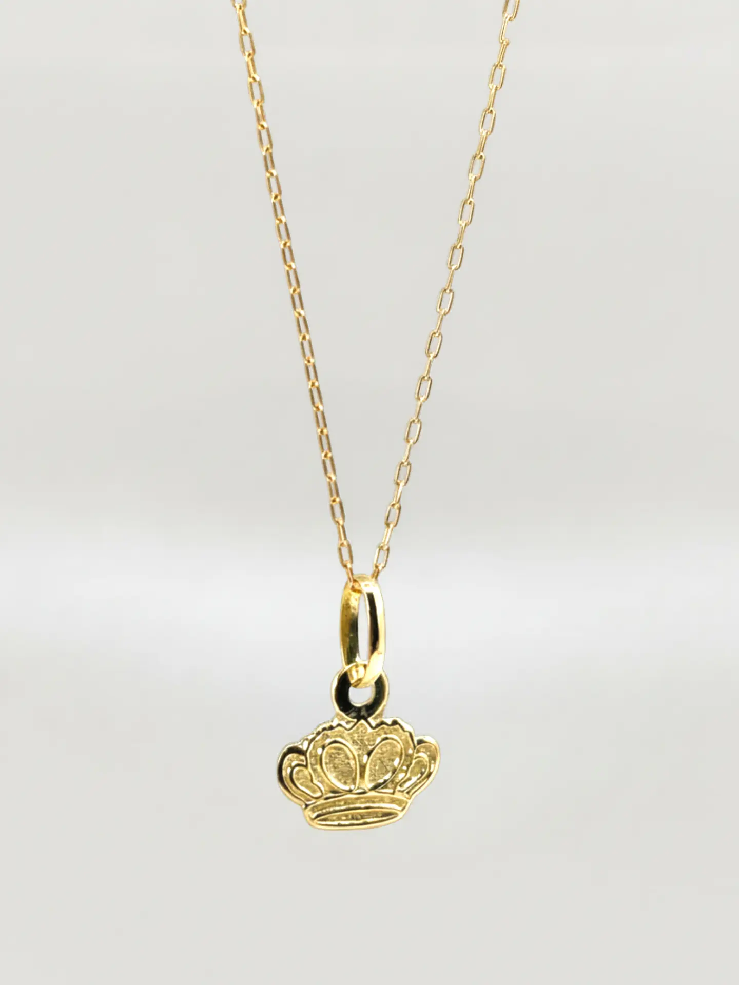 Cadena Corona Imperial Oro 18k 2