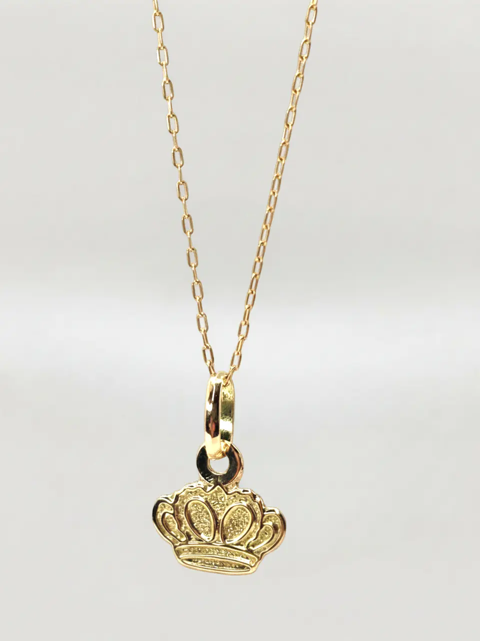 Cadena Corona Imperial Oro 18k 4