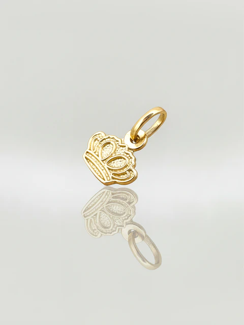 Colgante Corona Imperial Oro 18k