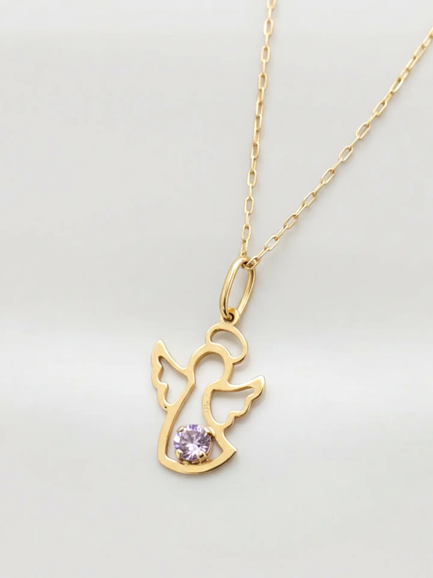 Cadena Ángel de la Guarda Oro 18k 1