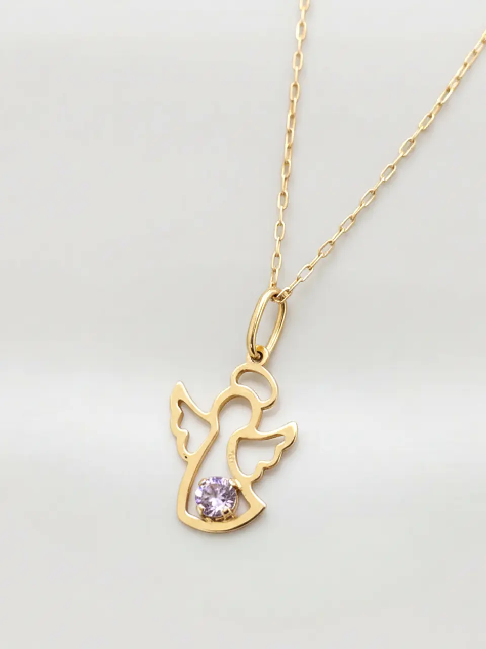 Cadena Ángel de la Guarda Oro 18k 1