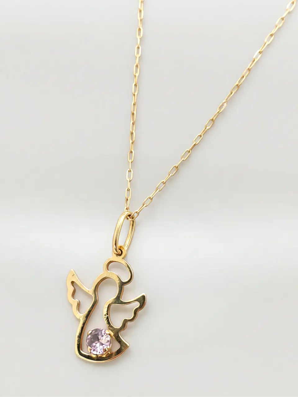 Cadena Ángel de la Guarda Oro 18k 3