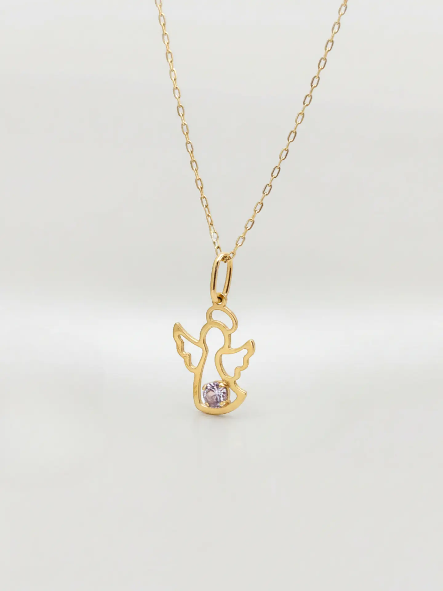 Cadena Ángel de la Guarda Oro 18k 4