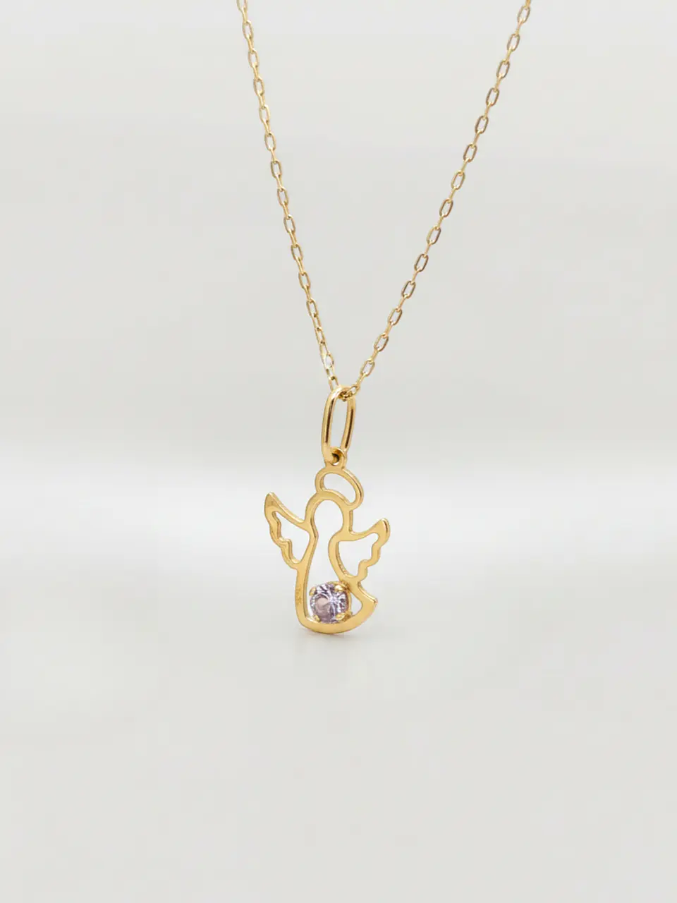 Cadena Ángel de la Guarda Oro 18k 4