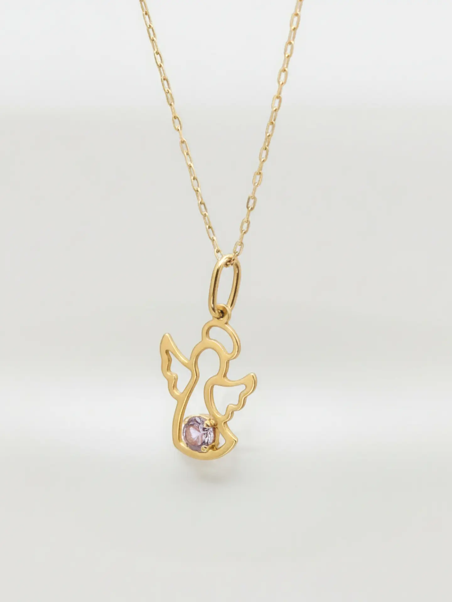 Cadena Ángel de la Guarda Oro 18k 5