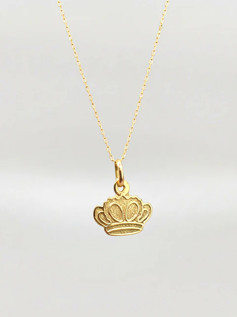 Cadena Corona Imperial Oro 18k