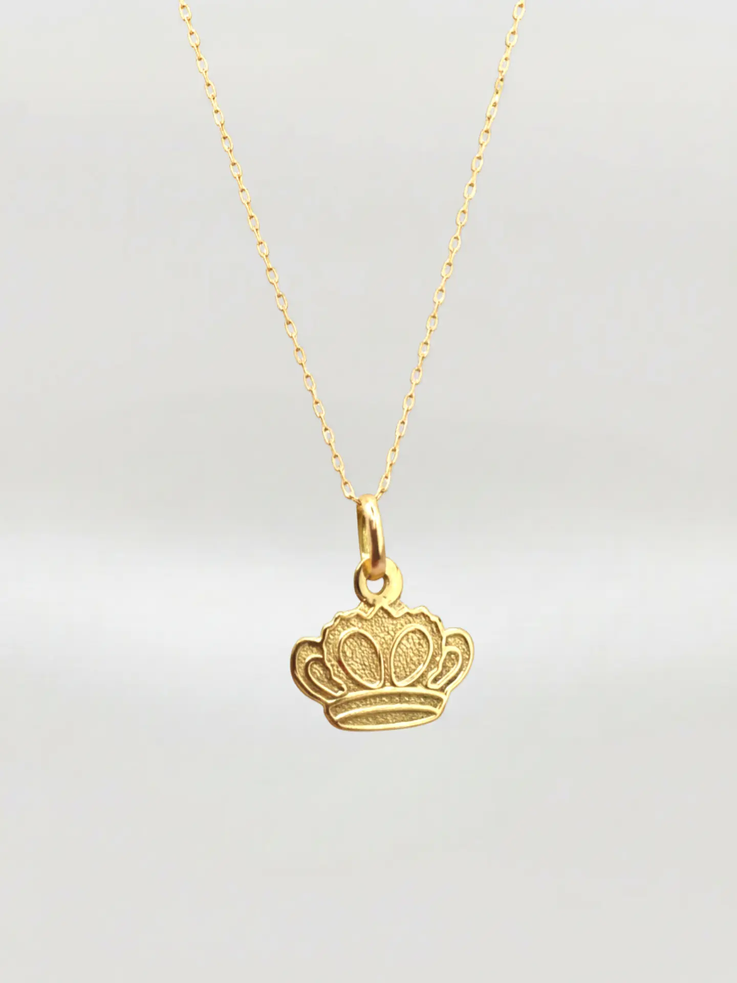 Cadena Corona Imperial Oro 18k 2