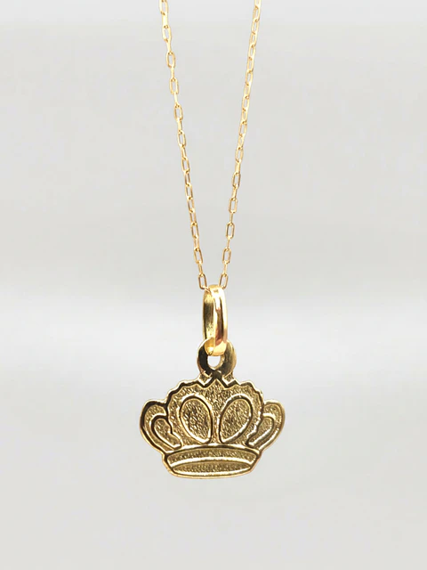 Cadena Corona Imperial Oro 18k