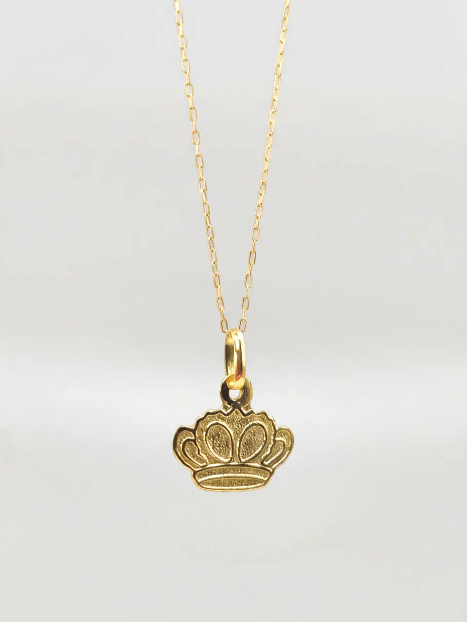 Cadena Corona Imperial Oro 18k 4