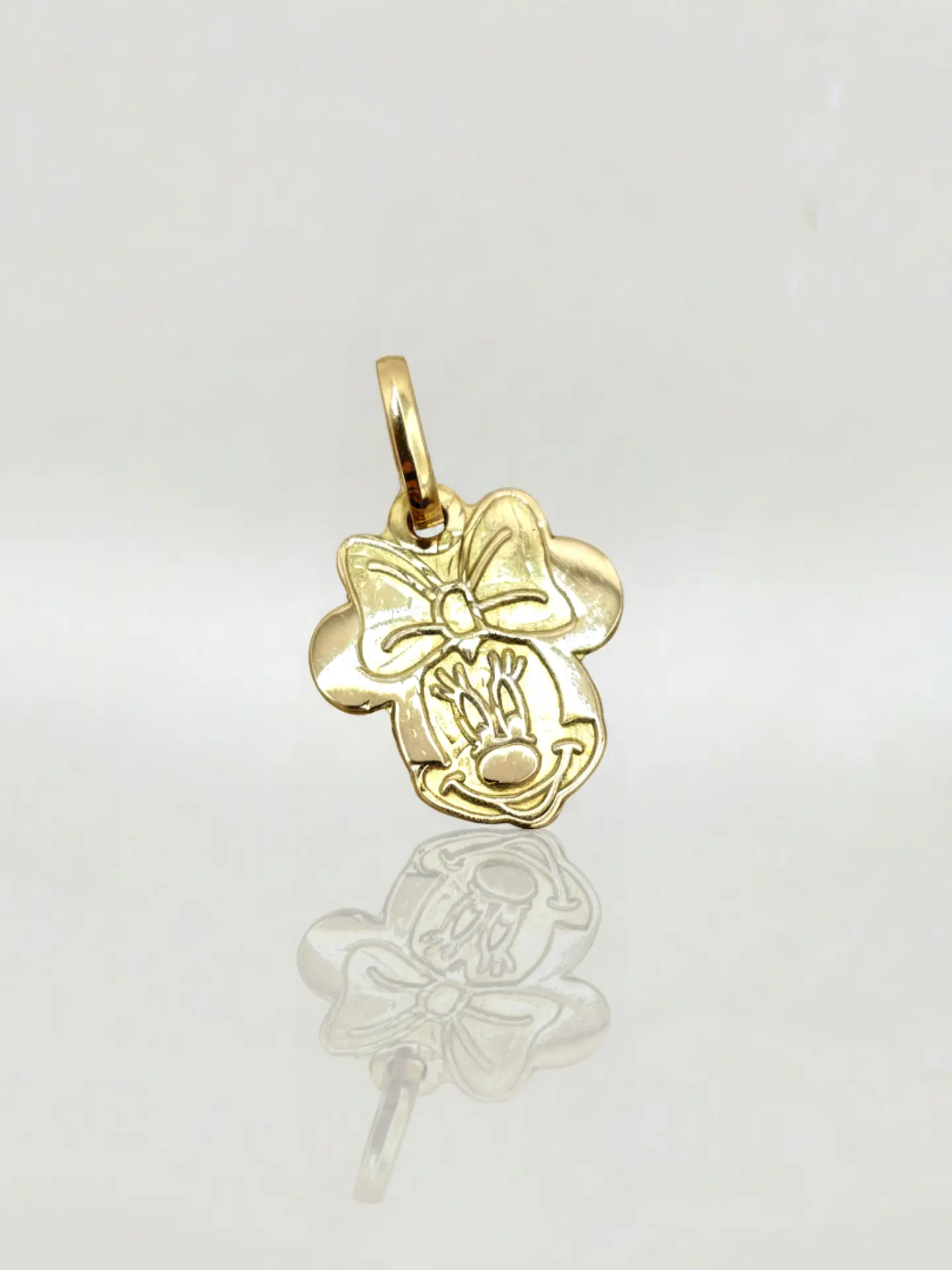 Colgante Minnie Mouse Encanto Oro 18k 2