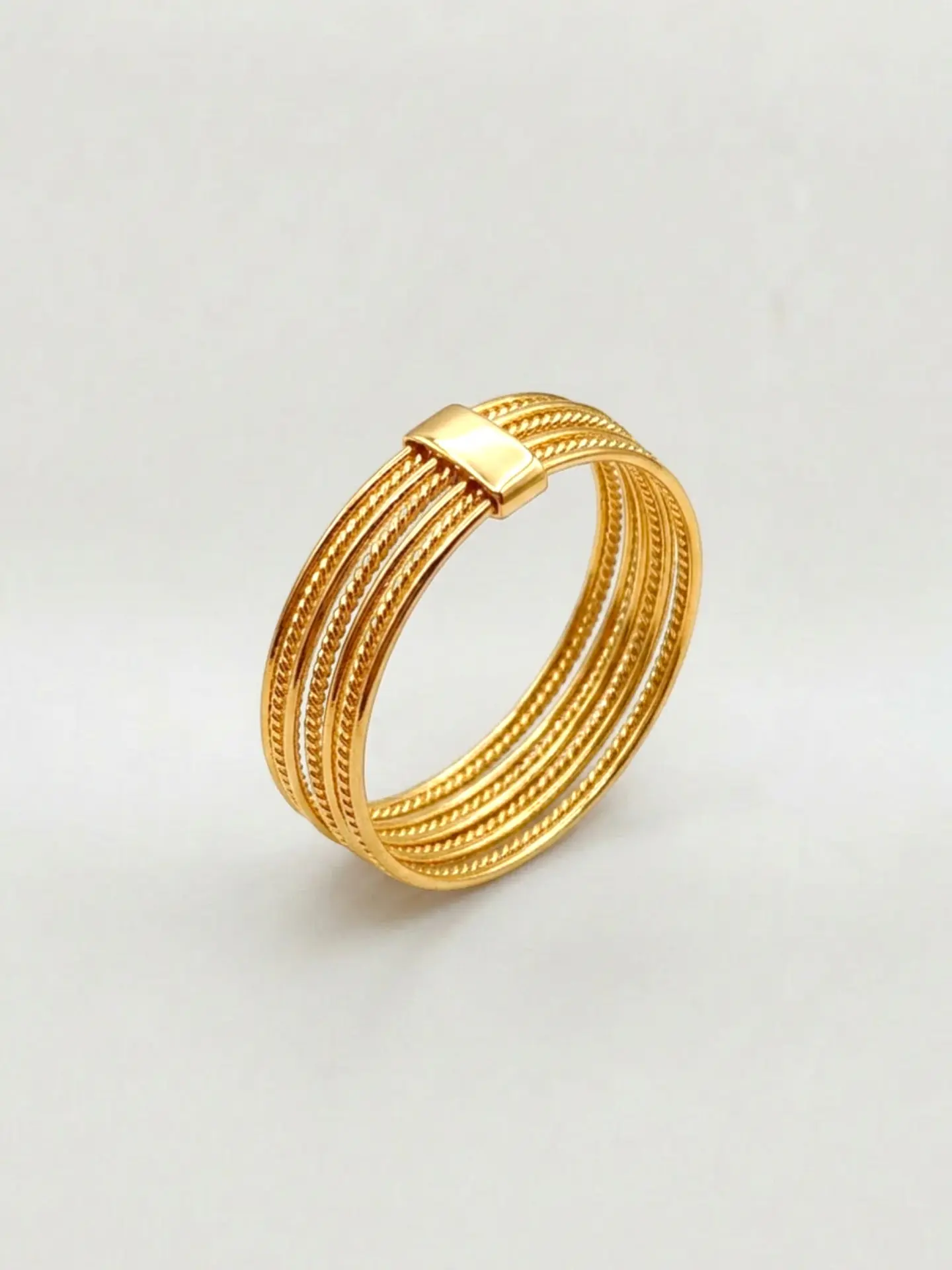 Anillo Semanario Prosperidad Diaria Oro 18k 3