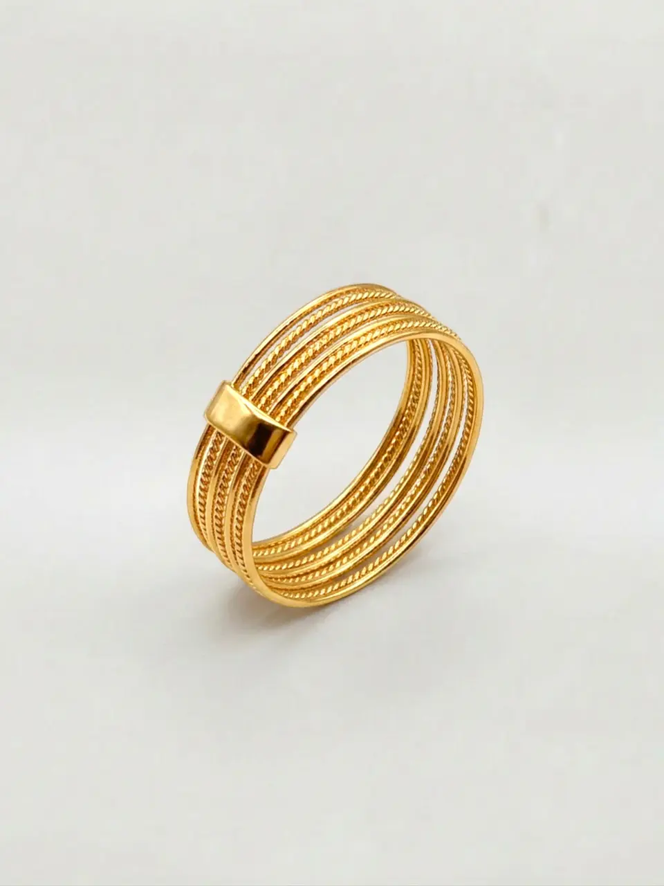 Anillo Semanario Prosperidad Diaria Oro 18k 5