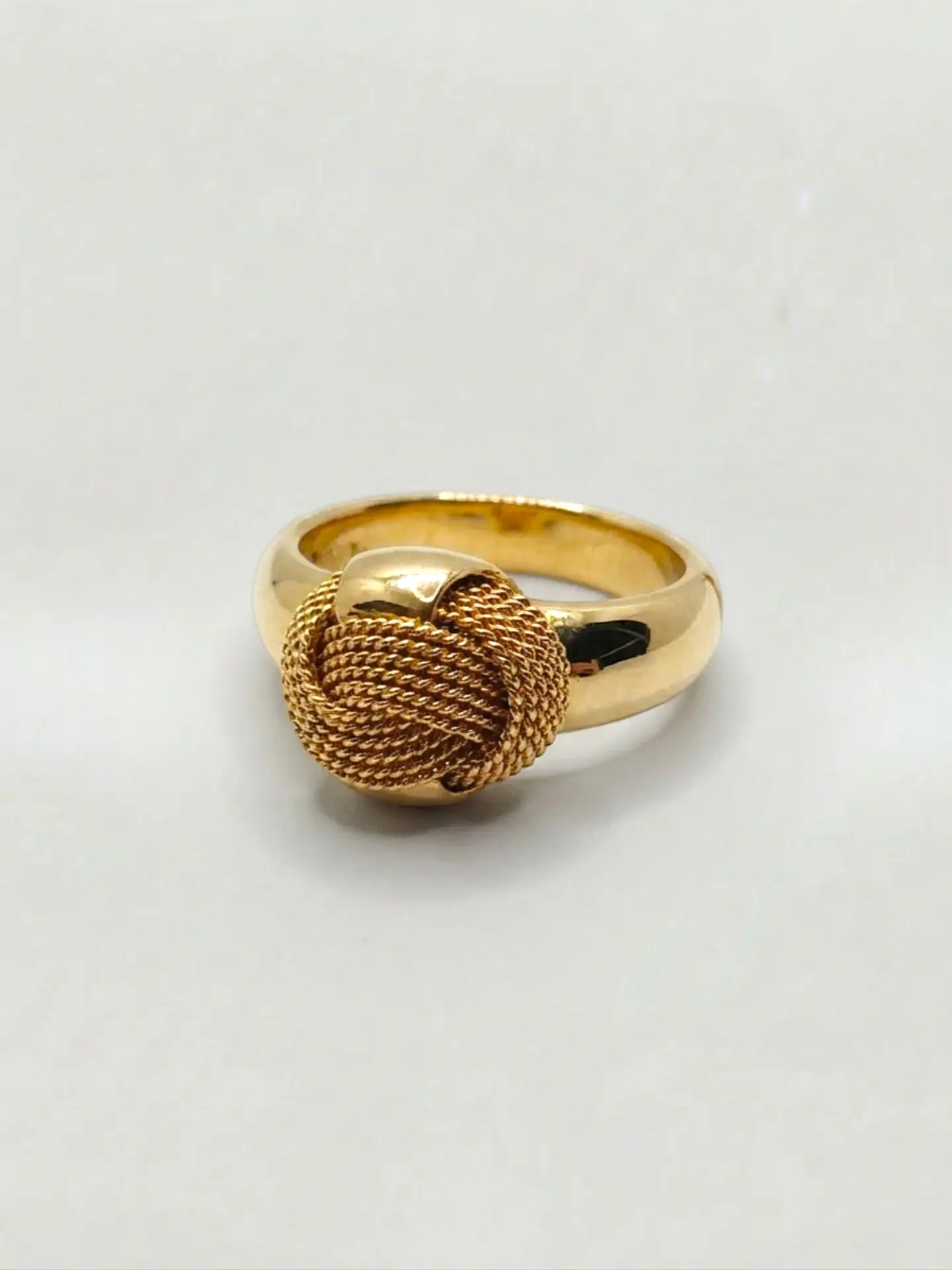 Anillo Chevalier Nudo de Unión Oro 18k 1