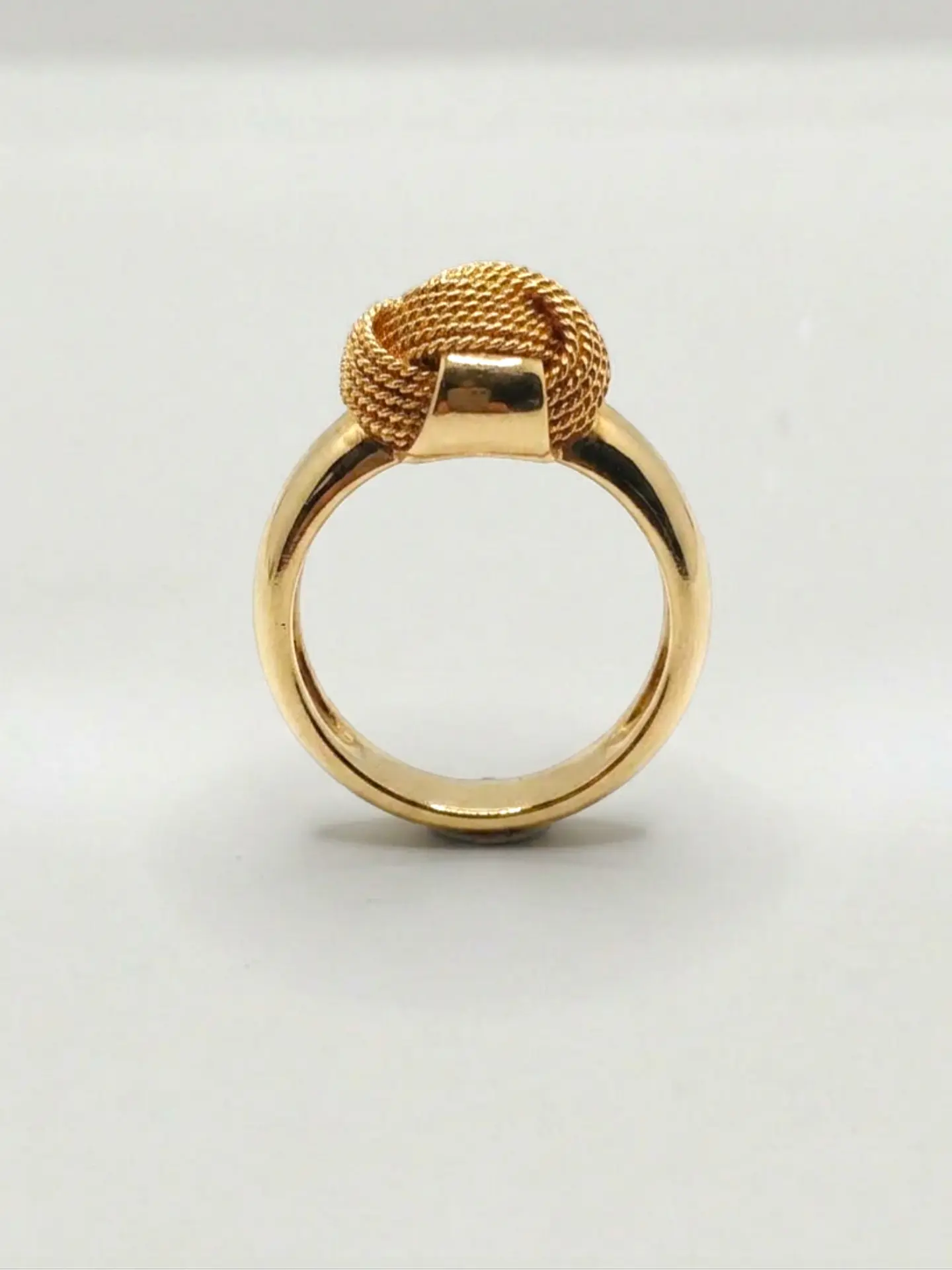 Anillo Chevalier Nudo de Unión Oro 18k 3