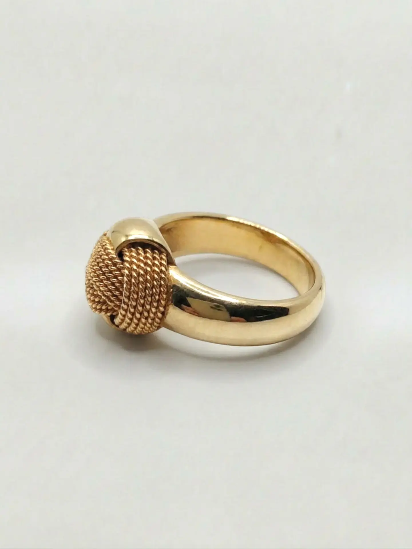 Anillo Chevalier Nudo de Unión Oro 18k 4