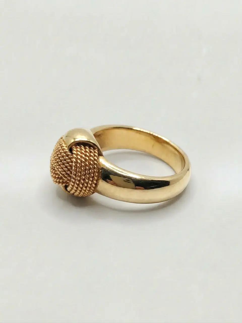 Anillo Chevalier Nudo de Unión Oro 18k 4