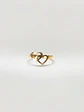 Anillo Unión de Corazones Delicados Oro 18k - Miniatura 2