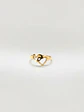 Anillo Unión de Corazones Delicados Oro 18k - Miniatura 3