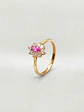 Anillo Lady Sofisticada Rosa de Francia Oro 18k - Miniatura 2