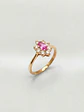 Anillo Lady Sofisticada Rosa de Francia Oro 18k - Miniatura 3