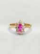Anillo Lady Sofisticada Rosa de Francia Oro 18k - Miniatura 1