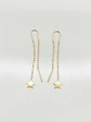 Aros Cadena con Estrella Fugaz Oro 18k - Miniatura 1