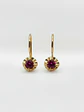 Aros Chatón Pasión de Rubí Oro 18k - Miniatura 4