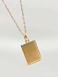 Cadena Identidad con Placa Oro Oro 18k - Miniatura 4